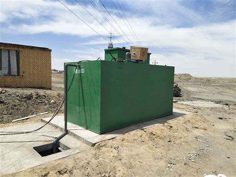 貴州**客戶(hù)地埋式一體化污水處理設(shè)備工程